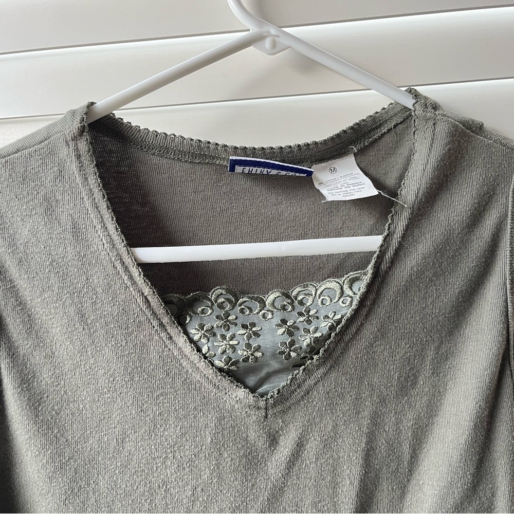 vintage green tank